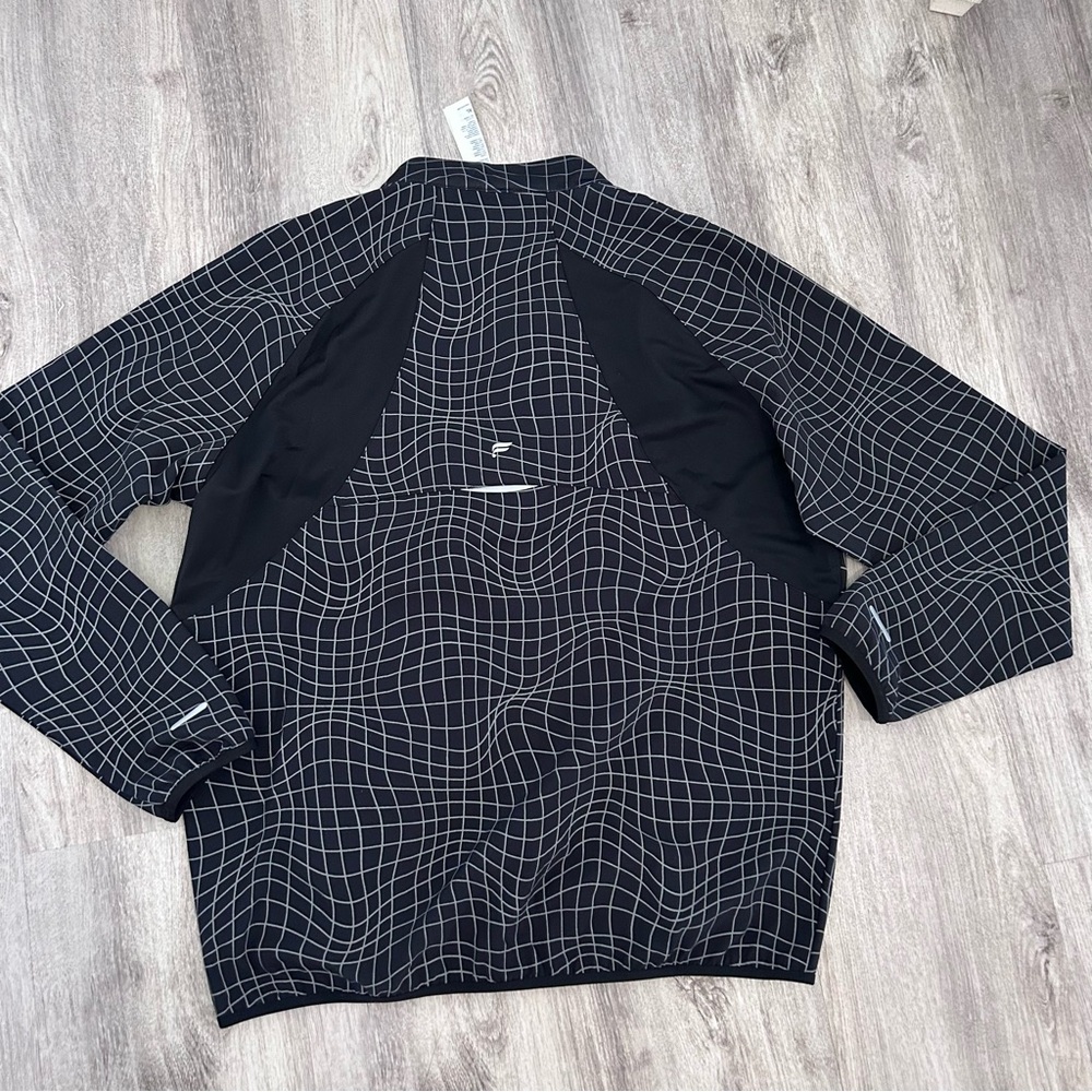 Fabletics Infinite Jacket Black Griddy Reflective… - image 9